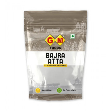GM Foods Bajra Atta 500 Gm